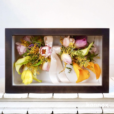 『牡丹白蝶』　お正月壁掛けブーケ　限定品 ca7e3cf1-s.jpg