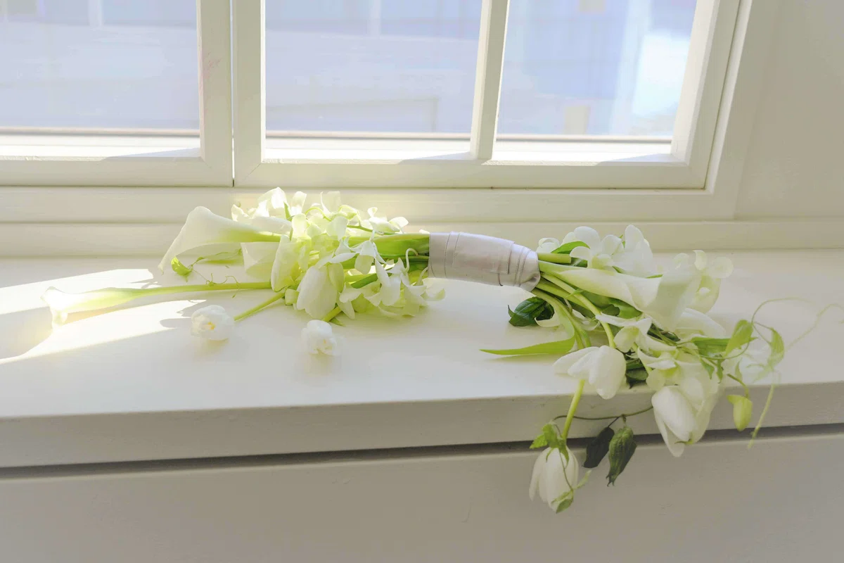 バレリーナブーケ・ショルダーブーケの押し花/ドライフラワーをご紹介